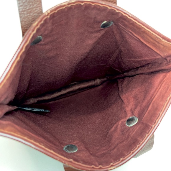 Hermés Ahmedebad Woven Leather Tote in Burnt Sienna 🍁 - Picture 8 of 14